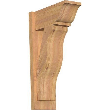 Ekena Millwork Funston Traditional Smooth Outlooker, Western Red Cedar, 7 1/2"W x 16"D x 28"H OUT08X16X28FST01SWR